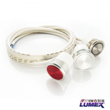 22 mm tryckknappsbrytare - 22 mm industriella vattentäta tryckbrytare